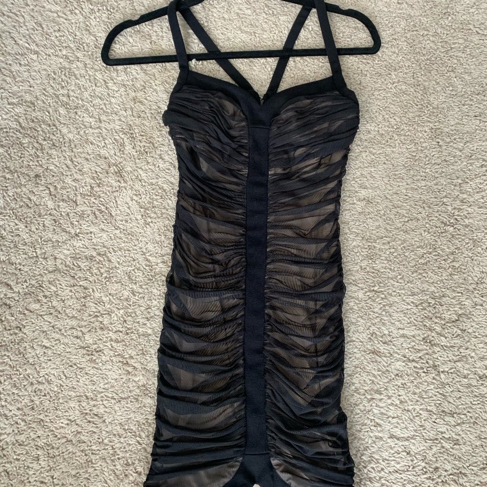 BCBGMaxAzria Ruched Dress